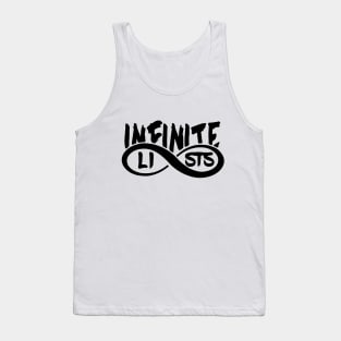 infinite lists Merch Tank Top